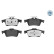 Brake Pad Set, disc brake MEYLE-PD Quality 025 241 3716/PD, Thumbnail 3