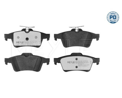 Brake Pad Set, disc brake MEYLE-PD Quality 025 241 3717/PD, Image 3