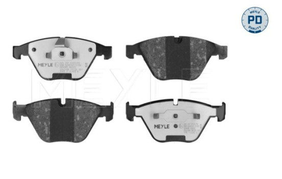 Brake Pad Set, disc brake MEYLE-PD Quality 025 241 6120/PD, Image 3