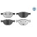 Brake Pad Set, disc brake MEYLE-PD Quality 025 241 7219/PD, Thumbnail 3