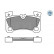 Brake Pad Set, disc brake MEYLE-PD Quality 025 242 9616/PD