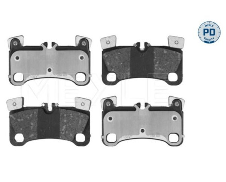 Brake Pad Set, disc brake MEYLE-PD Quality 025 242 9616/PD, Image 2