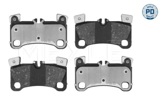 Brake Pad Set, disc brake MEYLE-PD Quality 025 242 9616/PD, Image 2
