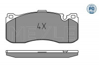 Brake Pad Set, disc brake MEYLE-PD Quality 025 243 1617/PD