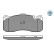 Brake Pad Set, disc brake MEYLE-PD Quality 025 243 1617/PD