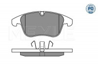 Brake Pad Set, disc brake MEYLE-PD Quality 025 243 3218/PD