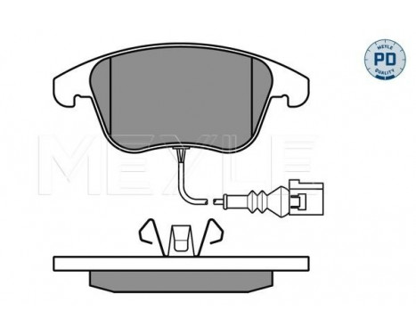 Brake Pad Set, disc brake MEYLE-PD Quality 025 243 3219/PD