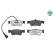 Brake Pad Set, disc brake MEYLE-PD Quality 025 243 6719/PD, Thumbnail 3