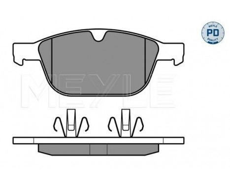 Brake Pad Set, disc brake MEYLE-PD Quality 025 243 9920/PD