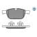 Brake Pad Set, disc brake MEYLE-PD Quality 025 243 9920/PD