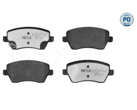 Brake Pad Set, disc brake MEYLE-PD Quality 025 244 0317/PD, Image 3