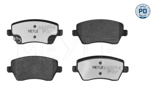 Brake Pad Set, disc brake MEYLE-PD Quality 025 244 0317/PD, Image 3