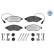 Brake Pad Set, disc brake MEYLE-PD Quality 025 244 6819-1/PD, Thumbnail 3