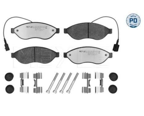 Brake Pad Set, disc brake MEYLE-PD Quality 025 244 6819-2/PD, Image 3