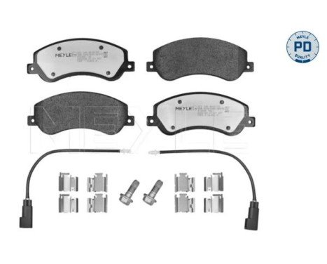 Brake Pad Set, disc brake MEYLE-PD Quality 025 244 8419/PD, Image 2