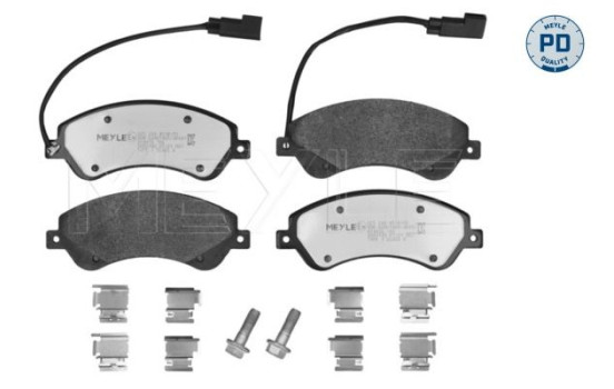 Brake Pad Set, disc brake MEYLE-PD Quality 025 244 8518/PD, Image 3