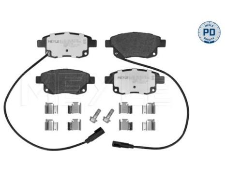 Brake Pad Set, disc brake MEYLE-PD Quality 025 244 8617/PD, Image 3
