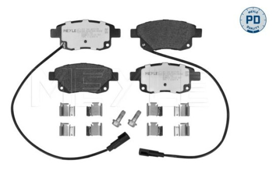 Brake Pad Set, disc brake MEYLE-PD Quality 025 244 8617/PD, Image 3