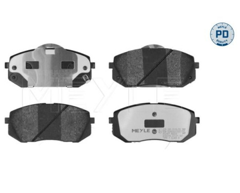 Brake Pad Set, disc brake MEYLE-PD Quality 025 245 0116/PD, Image 4