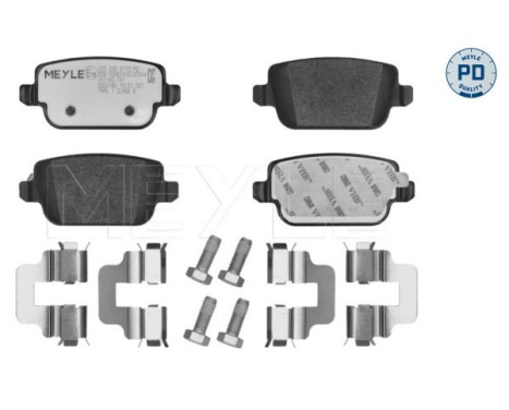 Brake Pad Set, disc brake MEYLE-PD Quality 025 245 3715/PD, Image 2