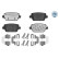 Brake Pad Set, disc brake MEYLE-PD Quality 025 245 3715/PD, Thumbnail 2