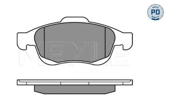 Brake Pad Set, disc brake MEYLE-PD Quality 025 245 3818/PD, Image 2