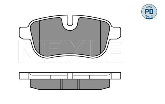 Brake Pad Set, disc brake MEYLE-PD Quality 025 245 5918/PD, Image 2