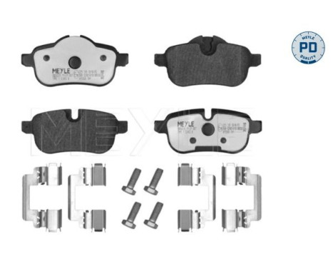Brake Pad Set, disc brake MEYLE-PD Quality 025 245 5918/PD, Image 3