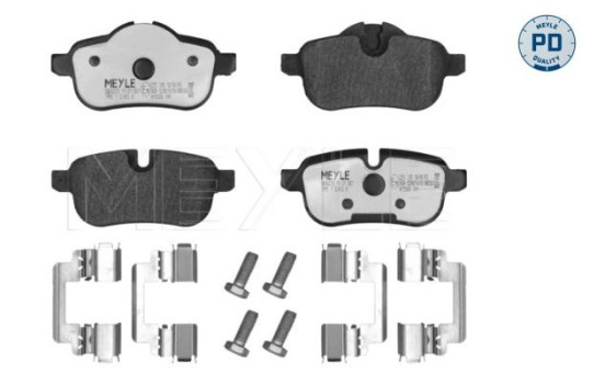 Brake Pad Set, disc brake MEYLE-PD Quality 025 245 5918/PD, Image 3