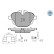 Brake Pad Set, disc brake MEYLE-PD Quality 025 245 6118/PD, Thumbnail 3