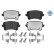 Brake Pad Set, disc brake MEYLE-PD Quality 025 246 0617-1/PD, Thumbnail 2