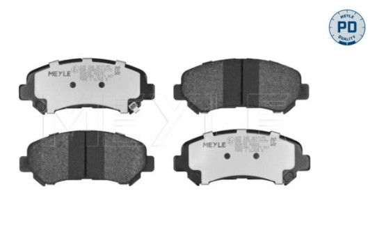 Brake Pad Set, disc brake MEYLE-PD Quality 025 246 3217/PD, Image 3