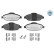 Brake Pad Set, disc brake MEYLE-PD Quality 025 246 6017/PD