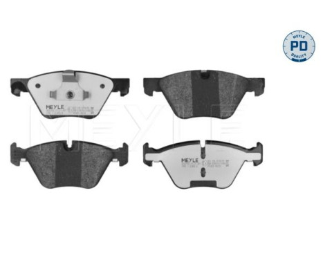 Brake Pad Set, disc brake MEYLE-PD Quality 025 246 9719/PD, Image 3