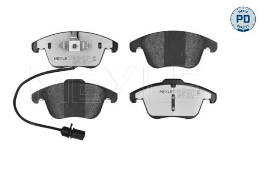 Brake Pad Set, disc brake MEYLE-PD Quality 025 247 0520/PD, Image 3