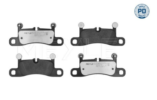 Brake Pad Set, disc brake MEYLE-PD Quality 025 247 2116/PD, Image 2