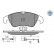 Brake Pad Set, disc brake MEYLE-PD Quality 025 247 4319/PD