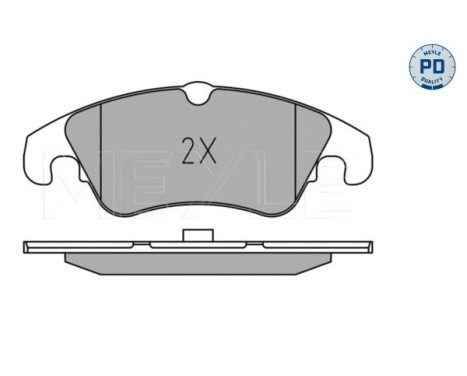 Brake Pad Set, disc brake MEYLE-PD Quality 025 247 4319/PD, Image 3