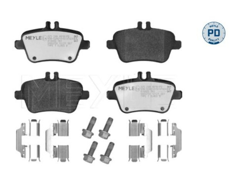 Brake Pad Set, disc brake MEYLE-PD Quality 025 248 4818/PD, Image 2