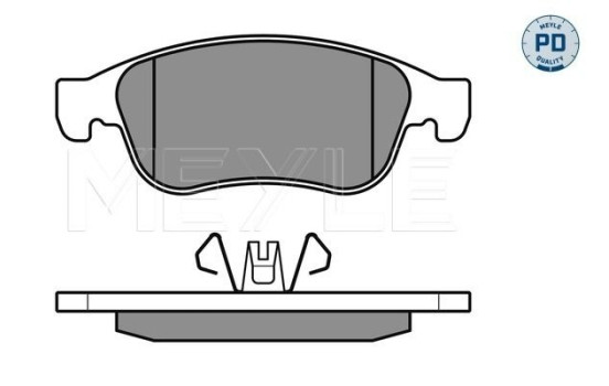 Brake Pad Set, disc brake MEYLE-PD Quality 025 249 1418/PD