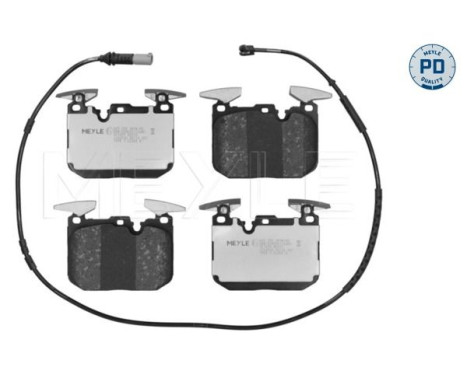 Brake Pad Set, disc brake MEYLE-PD Quality 025 250 2818/PD, Image 2