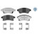 Brake Pad Set, disc brake MEYLE-PD Quality 025 250 3118/PD, Thumbnail 4