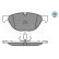 Brake Pad Set, disc brake MEYLE-PD Quality 025 250 4519/PD