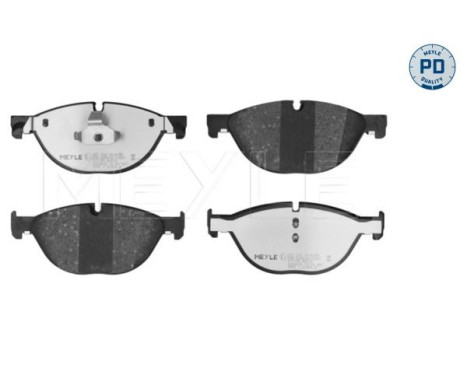 Brake Pad Set, disc brake MEYLE-PD Quality 025 250 4519/PD, Image 3