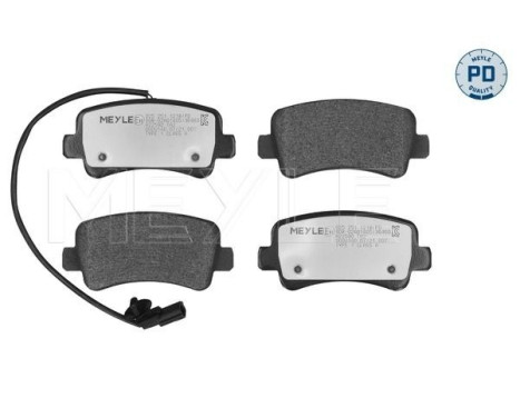 Brake Pad Set, disc brake MEYLE-PD Quality 025 251 1218/PD, Image 3