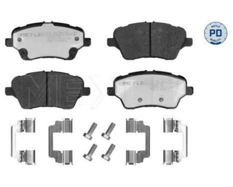 Brake Pad Set, disc brake MEYLE-PD Quality 025 251 3417/PD, Image 2