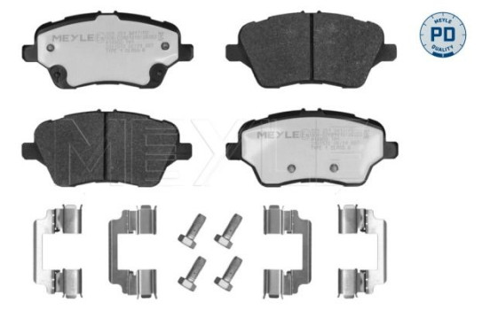 Brake Pad Set, disc brake MEYLE-PD Quality 025 251 3417/PD, Image 2