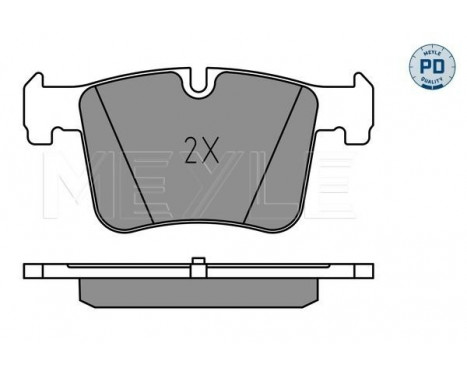 Brake Pad Set, disc brake MEYLE-PD Quality 025 251 9919/PD, Image 2