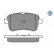 Brake Pad Set, disc brake MEYLE-PD Quality 025 252 1518/PD, Thumbnail 2