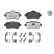 Brake Pad Set, disc brake MEYLE-PD Quality 025 252 1518/PD, Thumbnail 3